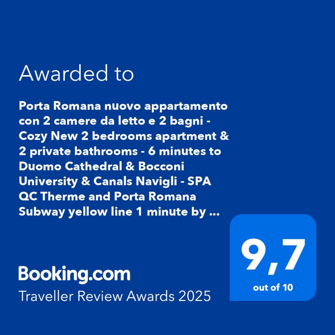Home Suite Home - Porta Romana Suite Newly 2 Bedrooms Apartment With 2 Bathrooms Subway Metro 3 Stops To Duomo * Milaan